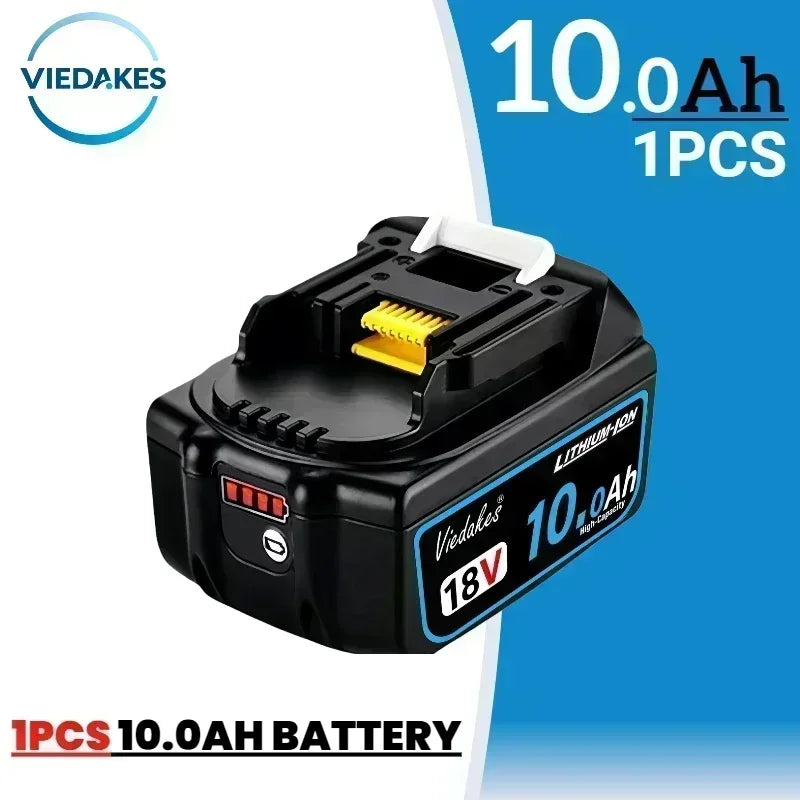 100% Original for Makita 18V 12Ah/10Ah/8Ah Battery for Makita Tool,DTD173、TW004G、DGA506 Rechargeable Replacement Lithium Battery