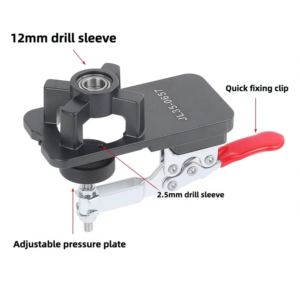 35mm Woodworking Concealed Hinge Jig Kit Hinge Boring Drilling Guide for Cabinet Cupboard Face Frame Tools