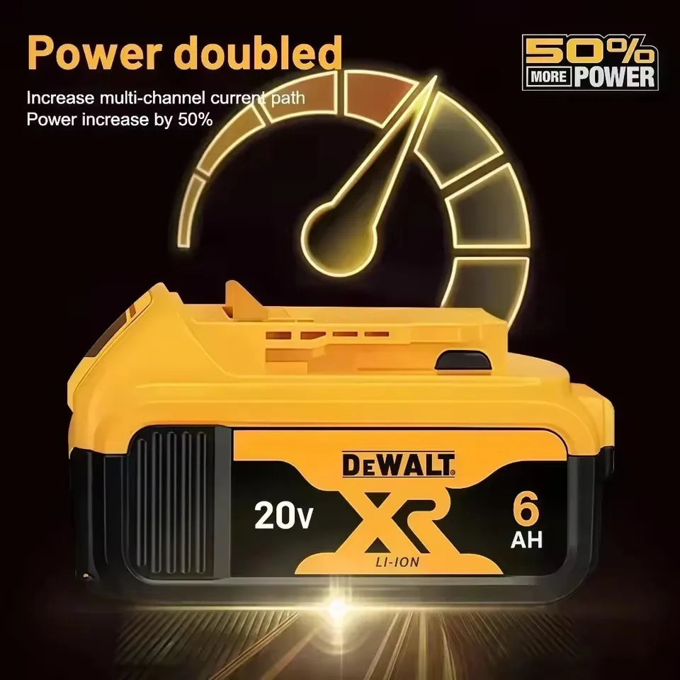 DeWALT 100% Original Battery 20V/60V 9000mAh MAX FlexVolt for DCB200 DCB205 DCB206 DCB209 DCB182 Power Tool Battery Air Transpor