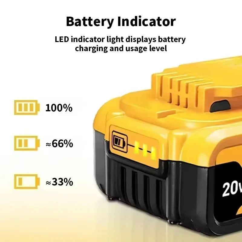 DeWALT 100% Original Battery 20V/60V 9000mAh MAX FlexVolt for DCB200 DCB205 DCB206 DCB209 DCB182 Power Tool Battery Air Transpor