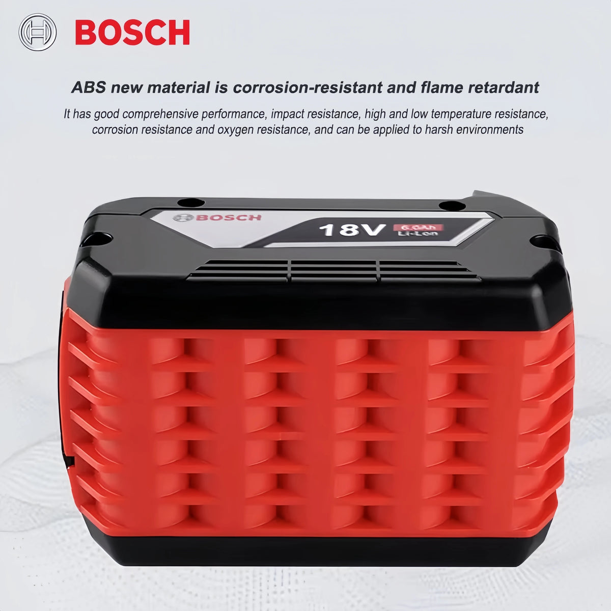 Original100% Bosch 18V battery, wireless power tool lithium battery, BAT609BAT610G BAT618BAT620BAT622GSR18V-LI，18V，6000mAh