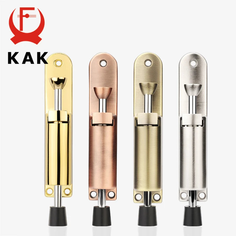 Zinc Alloy Foot-operated Lever Door Stops Adjustable Kickdown Bronze Door Holder Door Stop Hardware Door Buffer Fittings