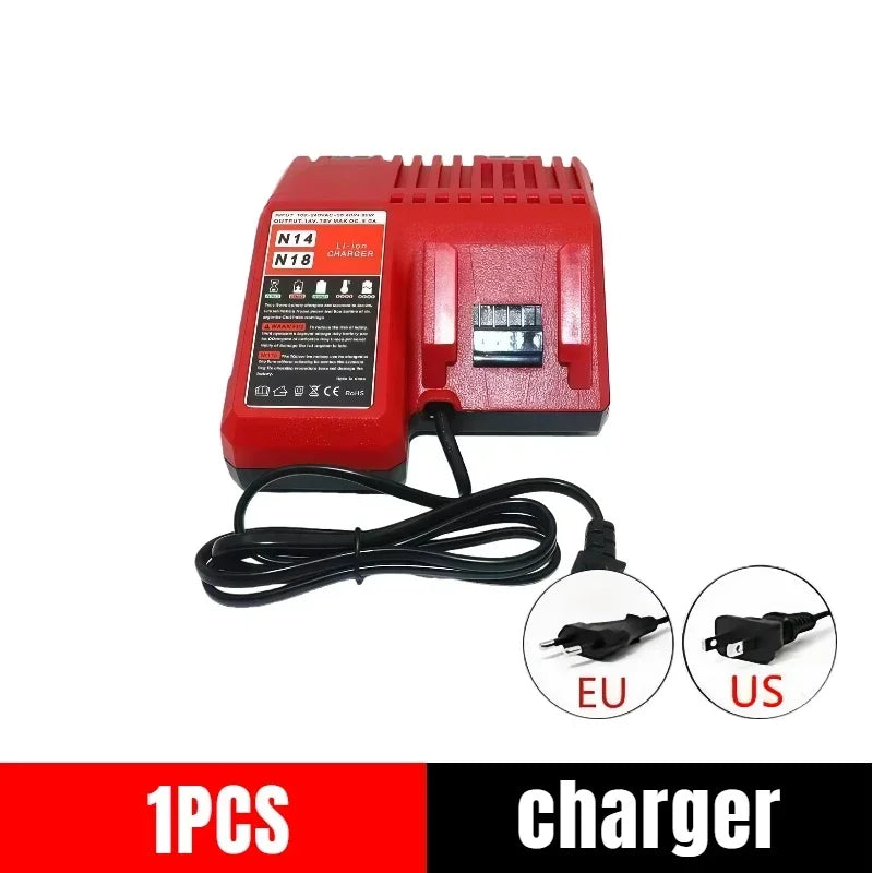 For Milwaukee 18V Battery 5Ah/6Ah/9Ah Lithium Replacement Battery For Milwaukee 48-11-1860 48-11-1850 48-11-1840 Tool Battery🛟