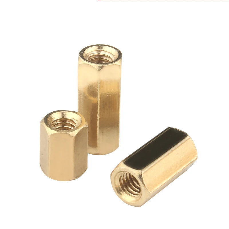 300pcs Brass Standoff Spacer Male Female M3 Thread Pillar Long 6mm with PCB Motherboard Screws Hex Nuts Assortment Kit