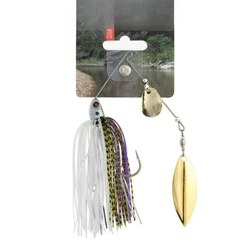 Spinnerbait Fishing Lure - Threadfin Shad, 3/8 Oz.