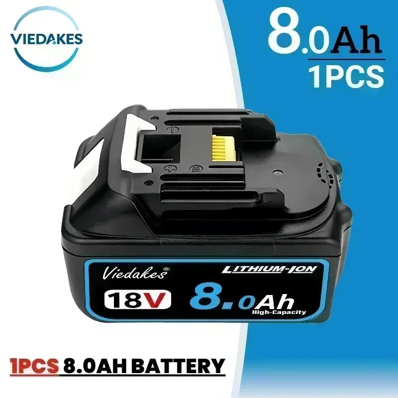 New 18V 12.0Ah Rechargeable Battery, for Makita Drill DGA404 DTW700 DHR202 DJV182 DDF487 Power Tool Battery, for Makita Battery
