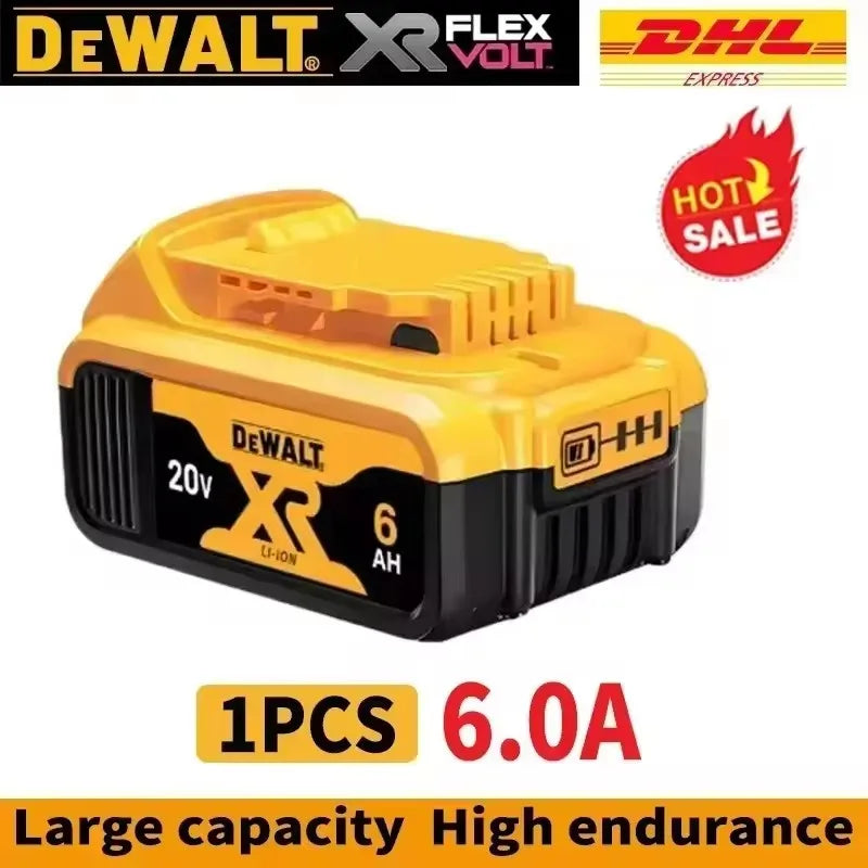 New 100% Original Dewalt 9.0Ah 20V/60V Power Tool Battery DCB206 DCB205 DCB200 DCB203 For Dewalt Power Cordless Drill