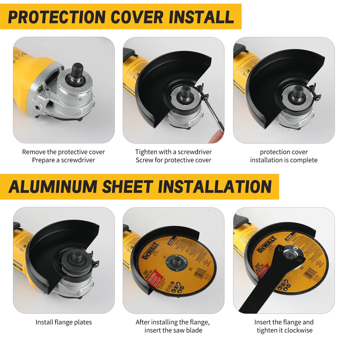 Dewalt 125MM Cordless Brushless Angle Grinder DCG406 9000RPM Cutting Machine Polishing Machine Tool For 20V Lithium Batteries