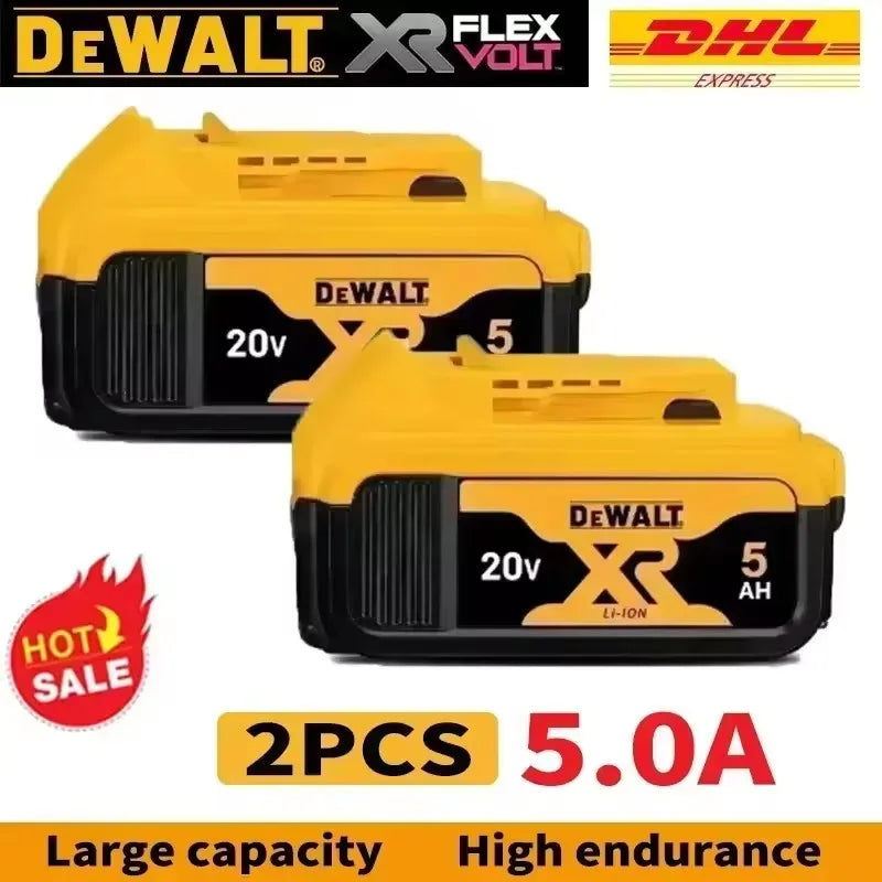 New 100% Original Dewalt 9.0Ah 20V/60V Power Tool Battery DCB206 DCB205 DCB200 DCB203 For Dewalt Power Cordless Drill