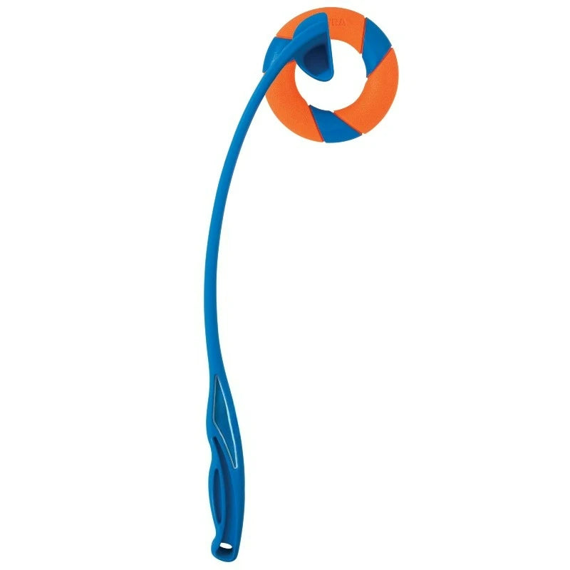 Classic 26M Dog Ball Launcher Fetch Toy For Dogs, 26" Handle, Compatible With Medium 2.5" Ball (Included), For Breeds 20 to 60 lb, Assorted