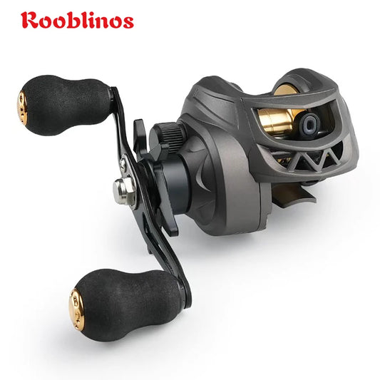 ROOBLINOS AK Spinning Reel, 7.2:1 Gear Ratio, 8kg Max Drag, Smooth Powerful Fishing Reel for Fresh & Saltwater