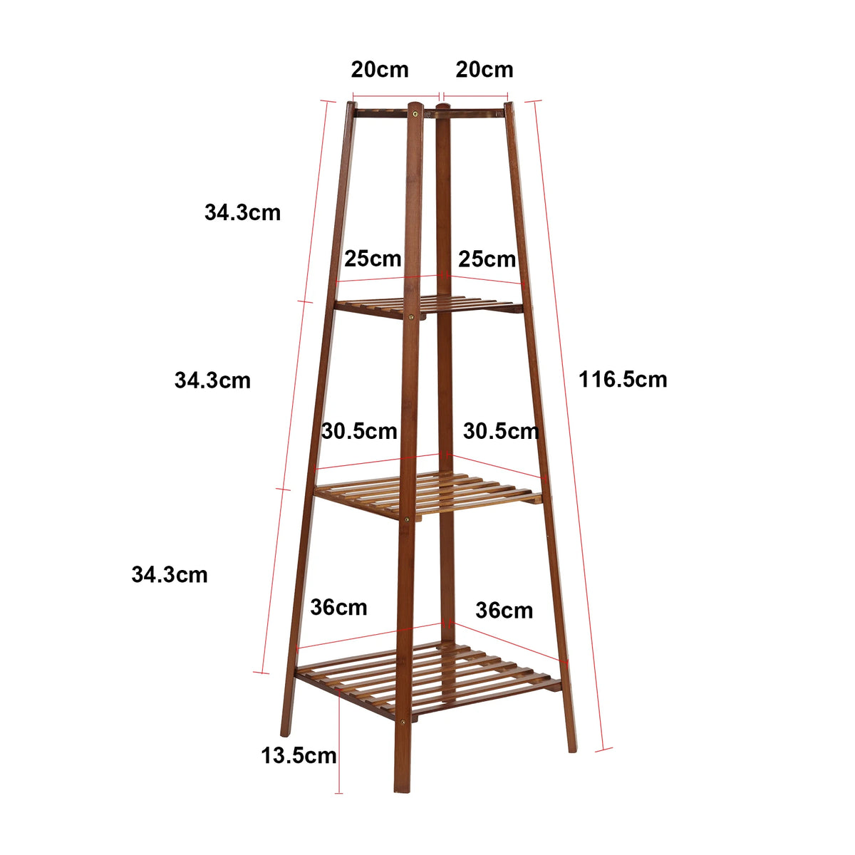 Various Styles Wood/Metal Plant Stand Flower Pots Display Holder Garden Shelf Shelving for Patio Balcony Living Room