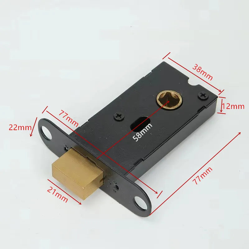 Indicator Door Lock Public Toilet WC Hardware Bolt Latch For Bathroom Stainless Steel Deadbolt Office Dressing Room