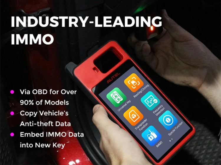 AUTEL KM100E Key Programmer KM100E 60S Universal Key Generator Immobilizer KM100 Key Programming Tool Lifetime Free Update