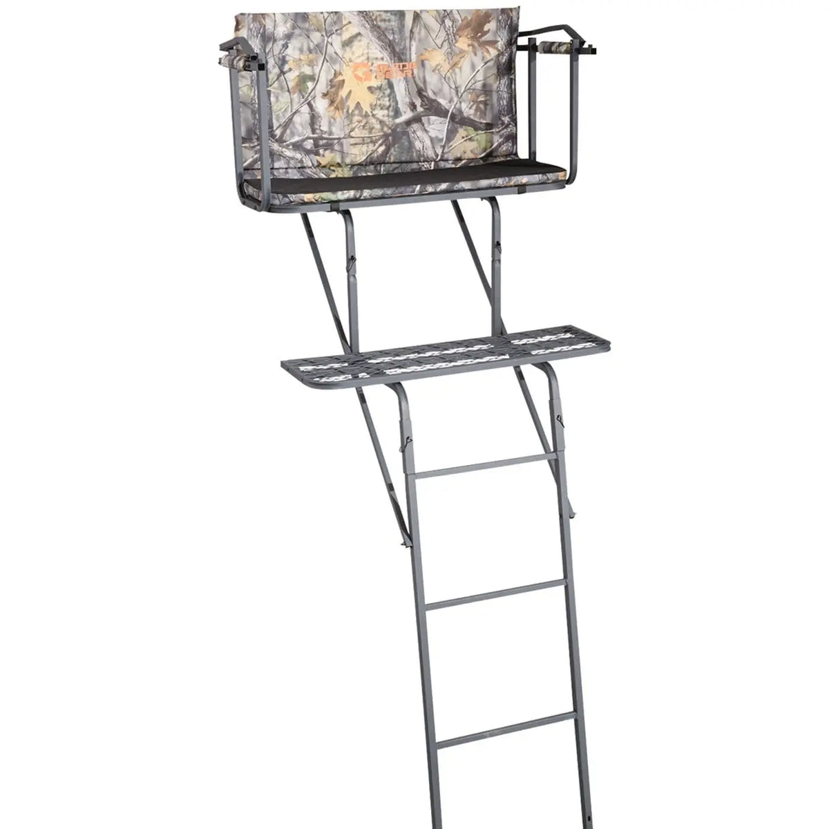 16.5' 2-Man Ladder Tree Stand for Hunting Elevated Climbing Seat Hunting Gear Equipment Accessories RT APX None, Customi