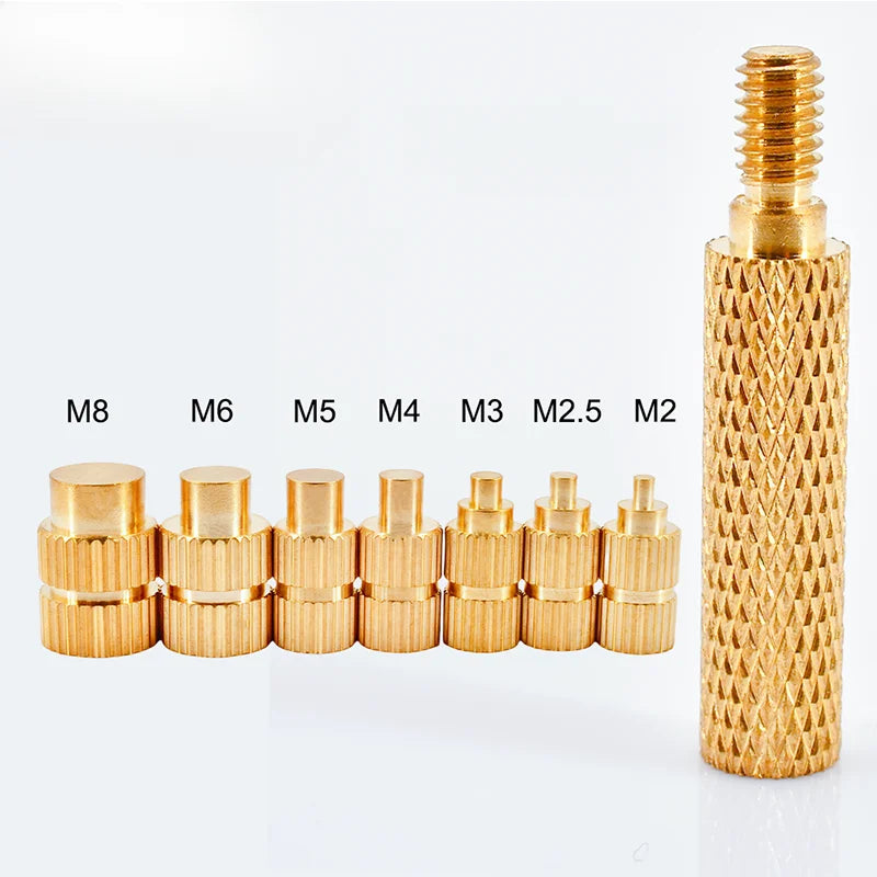Allen Bolt Threaded Insert Nut Manual Implantation Heat Press Machine Plastic Insertion Brass Nuts and Machine Screws 3D Printer