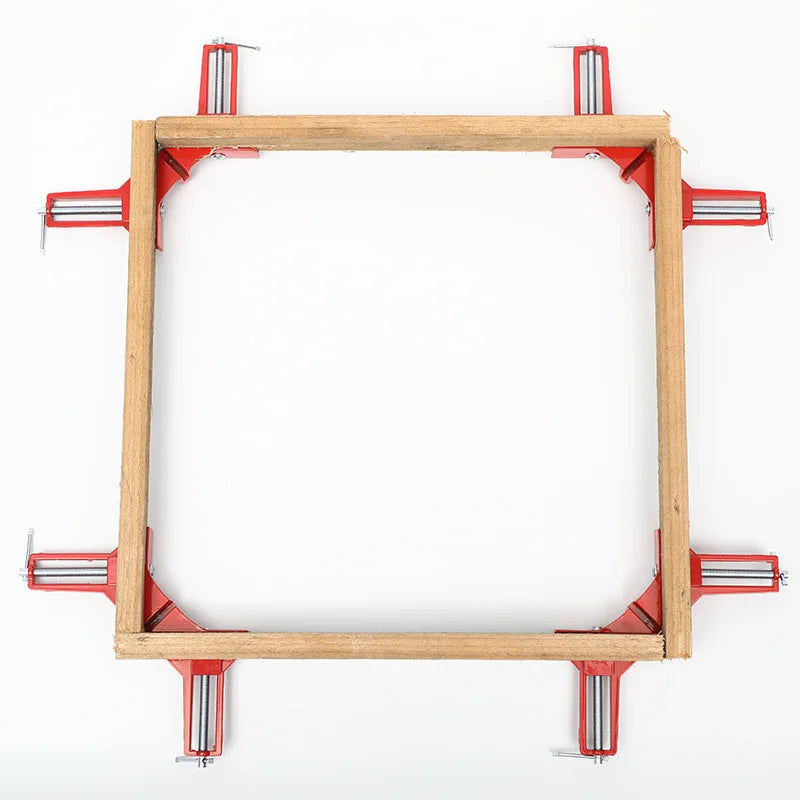 1/4Pcs Right Angle Clamp Multifunction 90 Degrees Corner Clamp, Picture Frame Holder, Glass Holder, DIY Woodworking Hand Tools
